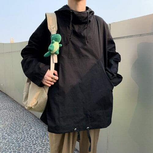 New Japanese Style Mens loose style Hoodie in 2019