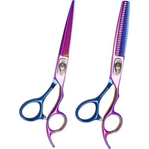 6 Inch 440C Stainless Steel Japaneese Beauty Shears Hair Cutter Hairdresser Scissors Barber Scissor