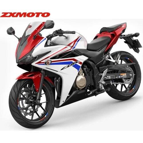 ZXMOTO Full Fairing Kit Bodywork ABS Plastics Fender For 2016 2017 2018 Honda CBR 500R Red Blue White Motorcycle accessories