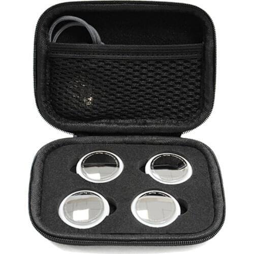 Shockproof EVA Zippered Storage Organizer Bag For AirTags Protective Box Carry Bag Anti-scratch For Apple AirTag Locator Tracker