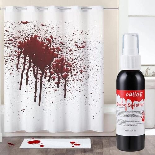 60ml realistic fake plasma spray party Halloween makeup zombie teeth hematopoietic props Halloween decorations