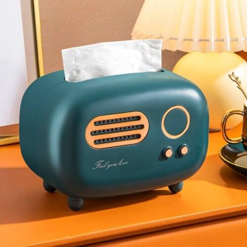 Nordic Luxury Tissue Boxes Creative Creative Organizer Living Room Storage Tissue Boxes Boite A Rangement Home Garden DB60ZJ