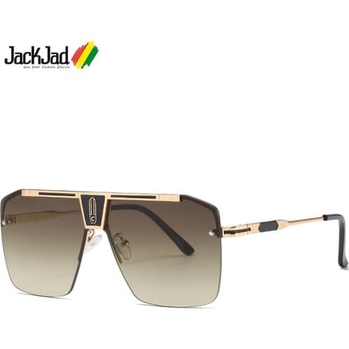 JackJad Fashion Square Shield Style Vintage Gradient Sunglasses Men Driving Cool Brand Design Sun Glasses Oculos De Sol 10076