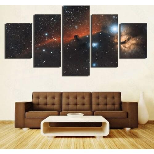 Interior Hanging Mural Homestay Bedroom Wall Covering Dormitory Decoration Painting Bedside Painting Universe Stars