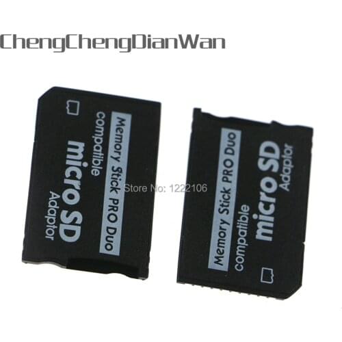 ChengChengDianWan High Quality Mini Micro SD SDHC TF to Memory Stick MS Pro Duo Adapter Converter Card for psp 1000 2000 3000