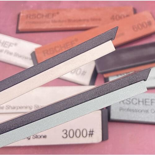 Diamond 120-3000#professional diamond sharpener white corundum knife sharpener with base knife sharpener kitchen knife sharpener