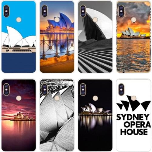 54H sydney opera house modern Soft Silicone Tpu Cover phone Case for xiaomi redmi 6 pro 5 plus note 6 pro 4 4x mi 8