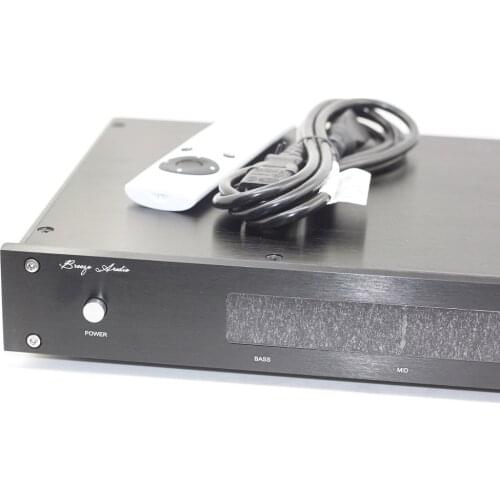 HIFI Remote Control Electronic Crossover 310HZ/3.1KHZ -24dB/Oct OP NE5532 Preamp Amp Linkwitz-Riley Crossover Core 3 Way Electri