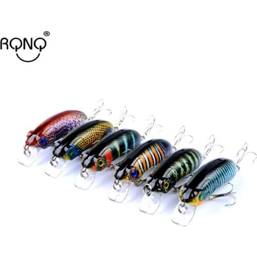 Rqnq 6cm 9.7g Luya artificial bait micro towing hard bait plastic hard bait shape lifelike fishing necessary bionic bait