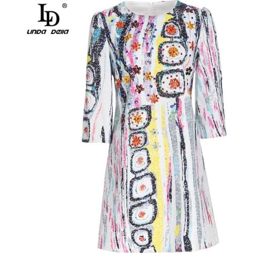 LD LINDA DELLA Short Dresses For Women