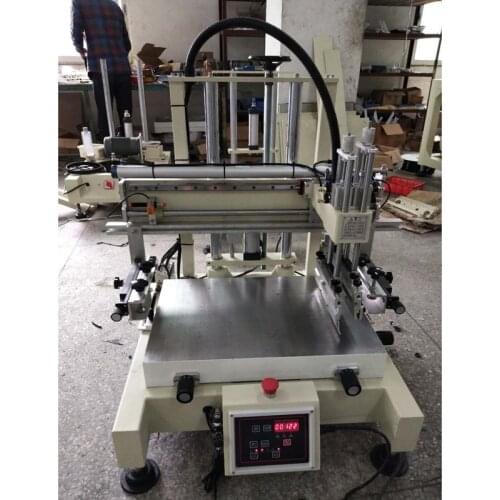 Small automatic silkscreen printing machine desktop screen printer