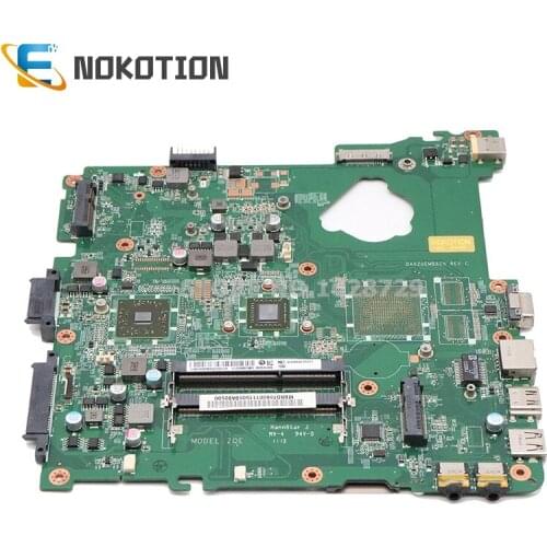 NOKOTION MBRDT06001 MB.RDT06.001 For acer Aspire 4253 laptop motherboard DA0ZQEMB6C0 DDR3 with processor onboard full test
