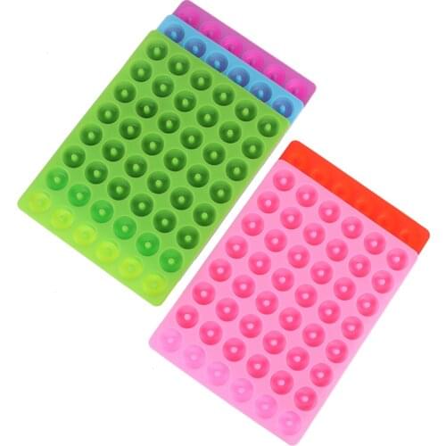 Mini Donut Silicone Mold Chocolate Biscuit Cake Molds Donut Bakeware Dessert Silicone Mold Donut Baking Pan Ice Molds 48 Cavity