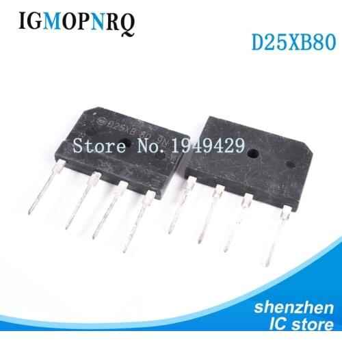 5pcs D25XB80 D25SBA80 bridge rectifier 25A 800V new and IC