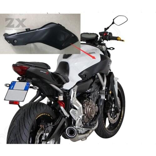 Front Tank Side Cover For Yamaha FZ-07 MT-07 Motorcycle ABS Injection Kit FZ07 MT07 2014 2015 2016 Matte Black Carbon Face