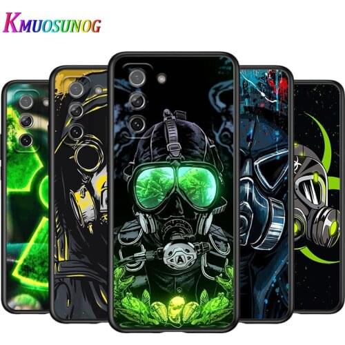 DJ Man Antigas Mask for Samsung Galaxy S21 Note 20 S20 FE Lite Ultra 10 9 8 Pro S10E S10 5G S9 S8 S7 S6 Plus Phone Case