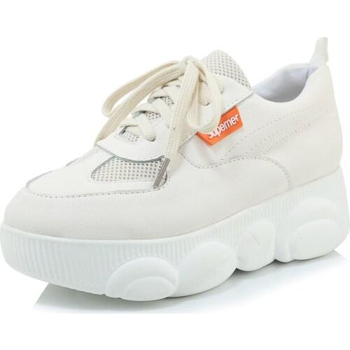 Early spring in 2019 new product thick bottom chalaza leisure comfortable single shoes 29-46