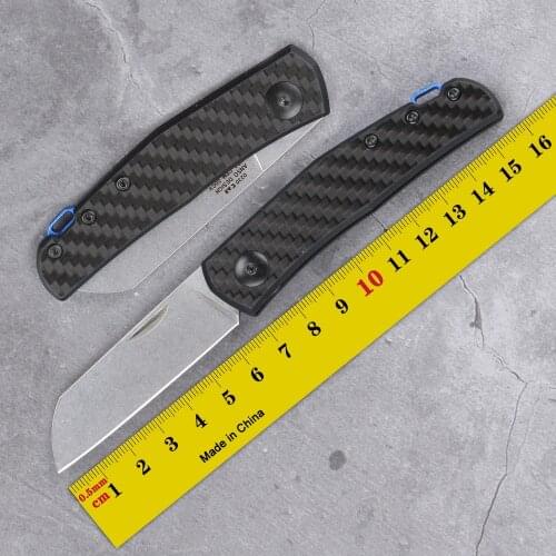 Zero Tolerance Anso 0235 Slip-Joint carbon fibre Mark 20CV Pocket Survival EDC Tool camp hunting outdoor kitchen folding knife