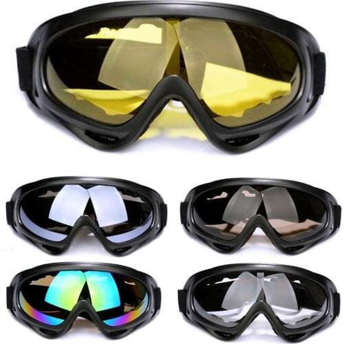 Outdoor Ski Goggles Snowboard Mask Winter Snowmobile Motocross Sunglasses Skating Sports Windproof Dustproof Riding Glasses