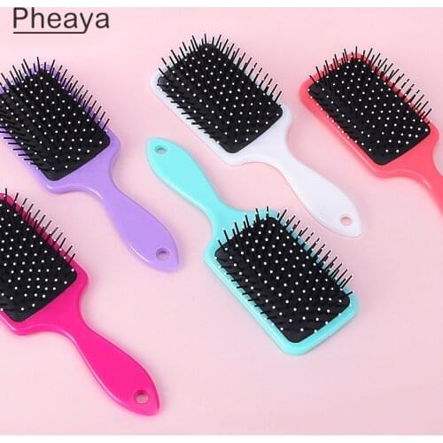 Hair Styling Tool Hairbrush Women Anti-static Comb Massage Shower Detangling Hair Brush Reduce Scalp Barber Accessorie