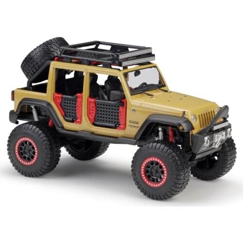 1:24 Jeep Wrangler Unlimitedr Modified Simulation Alloy Car Model collection gift toy