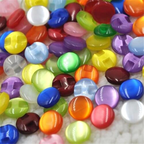 Candy color New Cats Eye button craft/sewing/baby Pearlizing Tall beautiful Shirt Button 12mm PT82