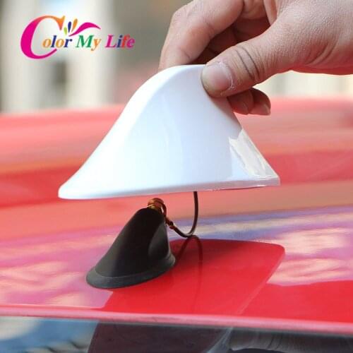 Car Shark Antenna Radio FM Signal Aerials Decorative Radyo Anteni For Auto SUV VW Polo BMW Honda Ford Cruze Toyota Car Styling