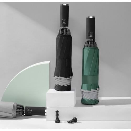 Large Automatic Umbrella Rain Men Windproof Reverse Car Folding Female Auto Business Umbrellas Creative Safety Lady Paraguas