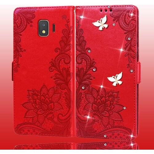 Case For Samsung Galaxy J2 Core Case Leather Fashion Bling Case Samsung J2 Core J260 SM-J260F J260F Funda Cover Coque Flip