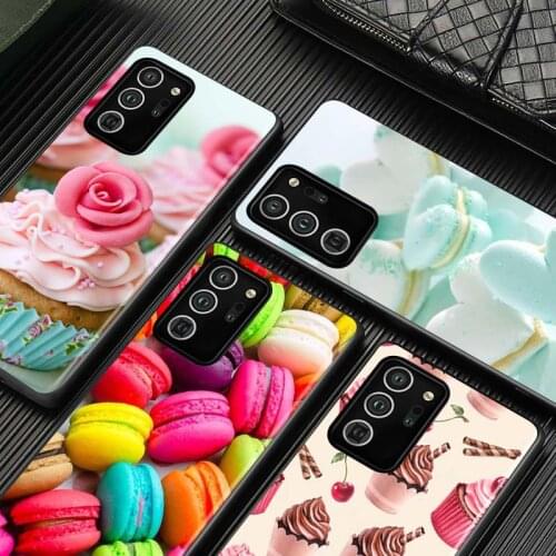 Dessert Ice Cream Cake for Samsung S20 FE Ultra Plus A91 A81 A71 A51 A41 A31 A21S A11 A72 A52 A42 A32 A12 A02S Phone Case