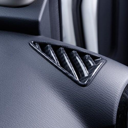 SBTMY The ABS carbon fibre decoration frame of the outlet of the dashboard of the dashboard for mazda cx-3 cx3