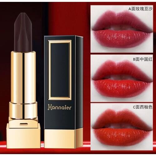 Two three color lipstick lasting moisturizing moisturizing color lipstick one equivalent to three pens