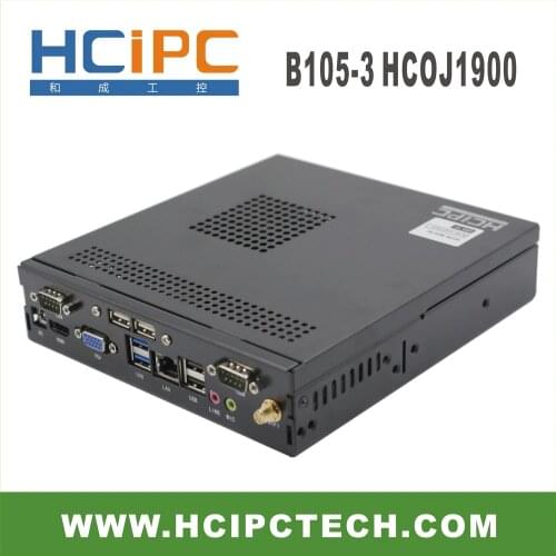 HCiPC B105-3 HCOJ1900,J1900 Mini BOX PC, J1900 Mini Barebone,J1900 mini computer,Industrial PC,J1900 Mini ITX motherboard