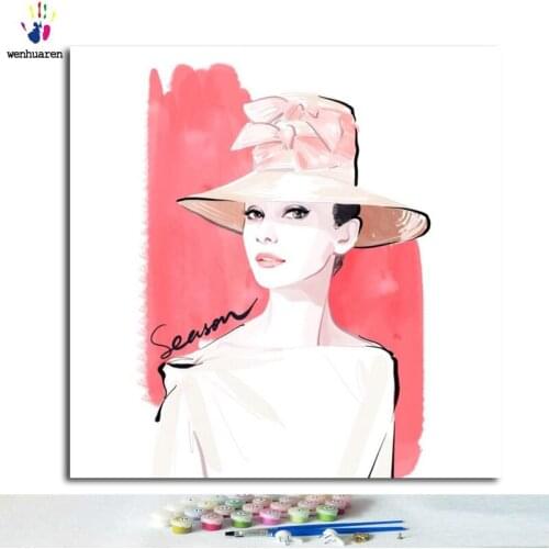 Painting By Numbers DIY HandPainted Modern Wall Canvas Picture For Living Room Home Artwork numbers