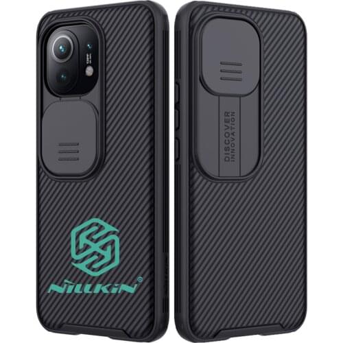 Nillkin Camera Len Cover For Xiaomi Mi 11 Mi11 Pro Ultra Lens Protection Case CamShield Slide