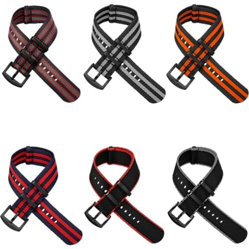 High quality nylon watchband for 007 brand wristband 20mm 22mm nato zulu straps military watch bracelet