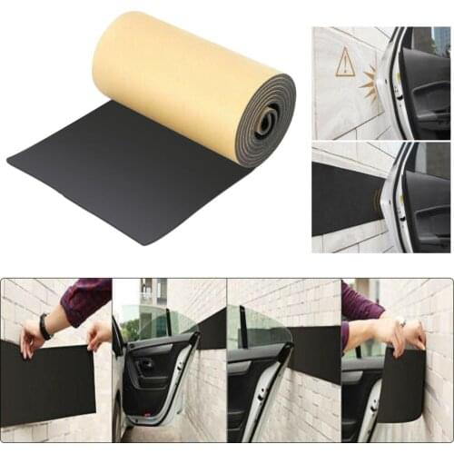 200cm* 20cm Car Door Protector Garage Rubber Wall Guard Bumper Safety Parking EVA Car Door Anti Scratch Protector Strip Moulding