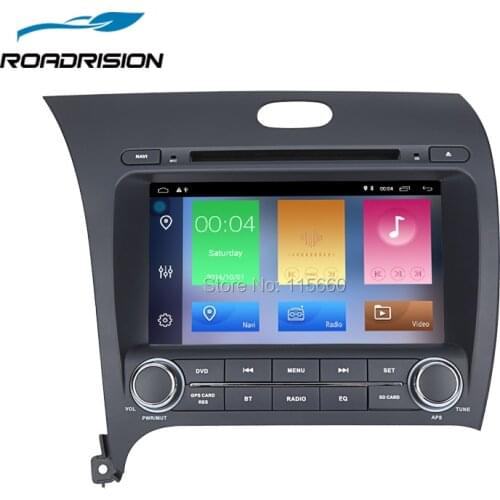 RoadRision 2din 8inch Android 8.1 Car DVD Player For Kia CERATO K3 FORTE 2013 Forte Pro 3G Radio GPS WIFI Navigation Automotive