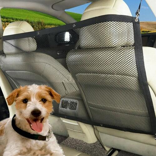 Seat Protection Net Pets Dog Car Front Seat Guard Barrier Safety Net Van Motorhome Protector Mesh High Quality