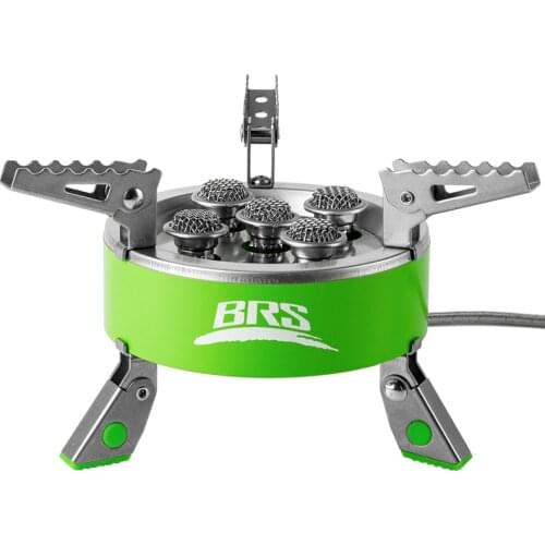 High-power outdoor stove five-star stove fierce fire windproof gas stove picnic portable liquefied gas cassette burner