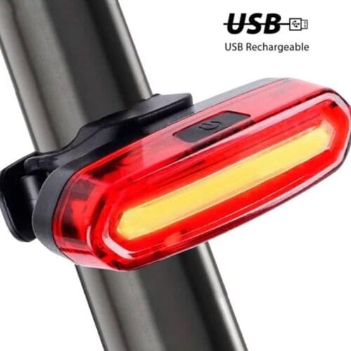 Bike Taillight Waterproof Riding Rear Light Usb Charging Mountain Cycling Warning Light Bicycle LED Tail-lamp