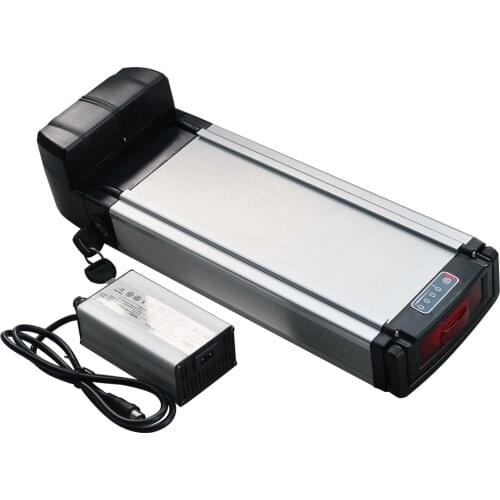 Rear Rack ebike Battery 36V 48V 10Ah 12Ah 13Ah 15Ah Electric Bike Batteries For 250w 350w 500w rear wheel hub motor