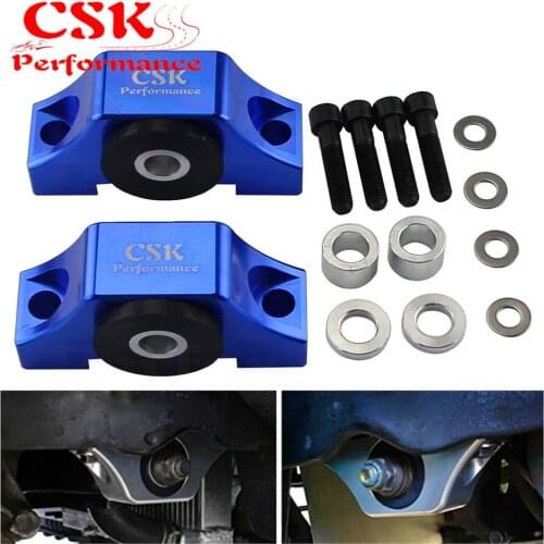Billet Motor Torque Mount Kit Fits For Honda Civic EG EK D16 B16 B18 B20 Engine Blue