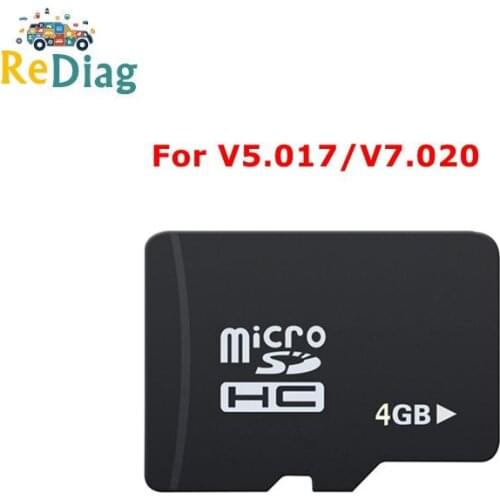 7.020 SD Card Problem Replace V2 5.017 ECU Program Files Content Micro SD Card Replacement Auto Programmmer Tool
