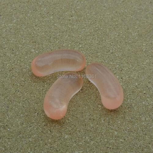 1pcs/lot resin solid light pink color candy 21mm Cabochons Hair Bow Center Card Frame Making Craft DIY B302-6