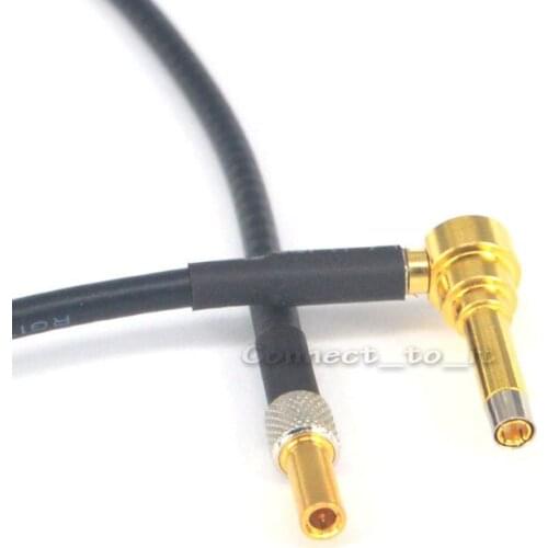 10 Pieces RF Coaxial CRC9 Male Straight to MS156 Male Rightangle Connector USB Modem Adapter Extension Cable 20CM RG174