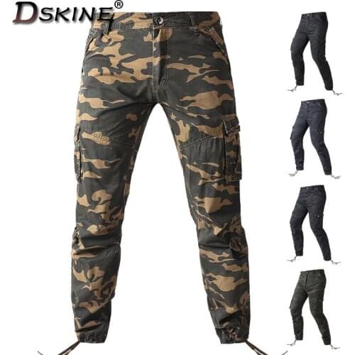 2021 Men Autumn Popularity Fashion Streetwear Pants Winter Tactical Outdoor Casual Cotton Multi-Pocket Camouflage Overalls Men