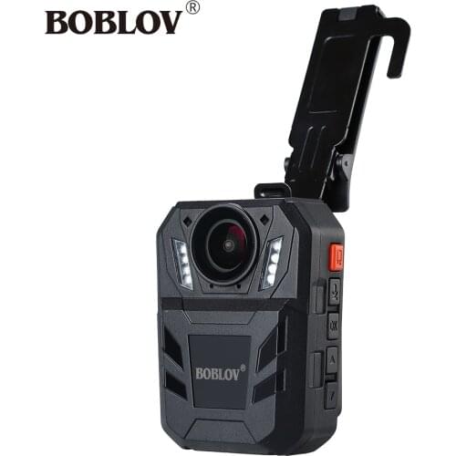 BOBLOV WA7-D 32GB Mini Police Camera Ambarella A7 4000mAh Battery DVR HD 1296P Remote Control Body Cam Policia Video Recorde