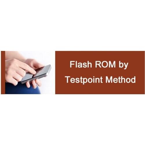Flash ROM by Testpoint Method