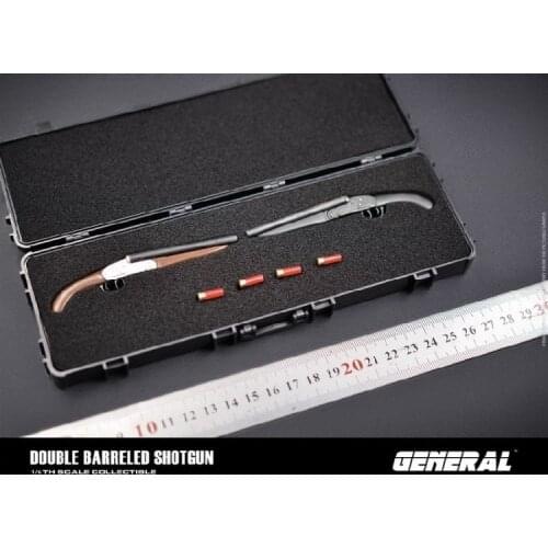GA-008 1/6 Arms Model Double Barreled Shotgun Figure For 12 Inch Soldier Doll Model